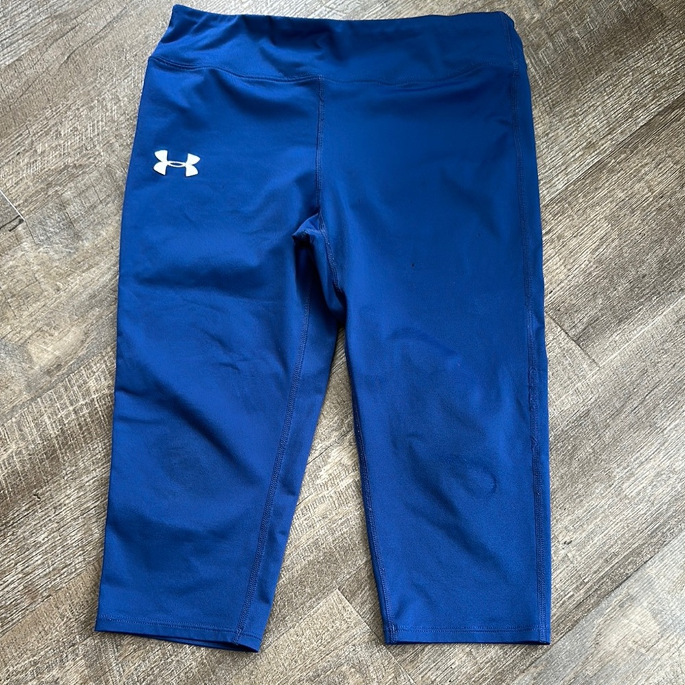 Under Armour Blue Compression Leggings